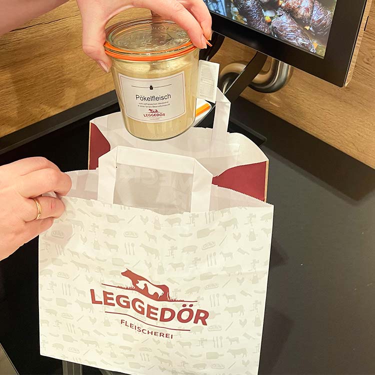 Artikel einpacken im 16/7 Shop