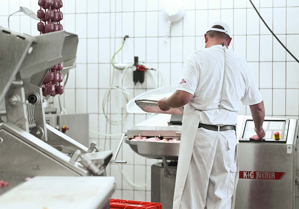 Blick in die Produktion